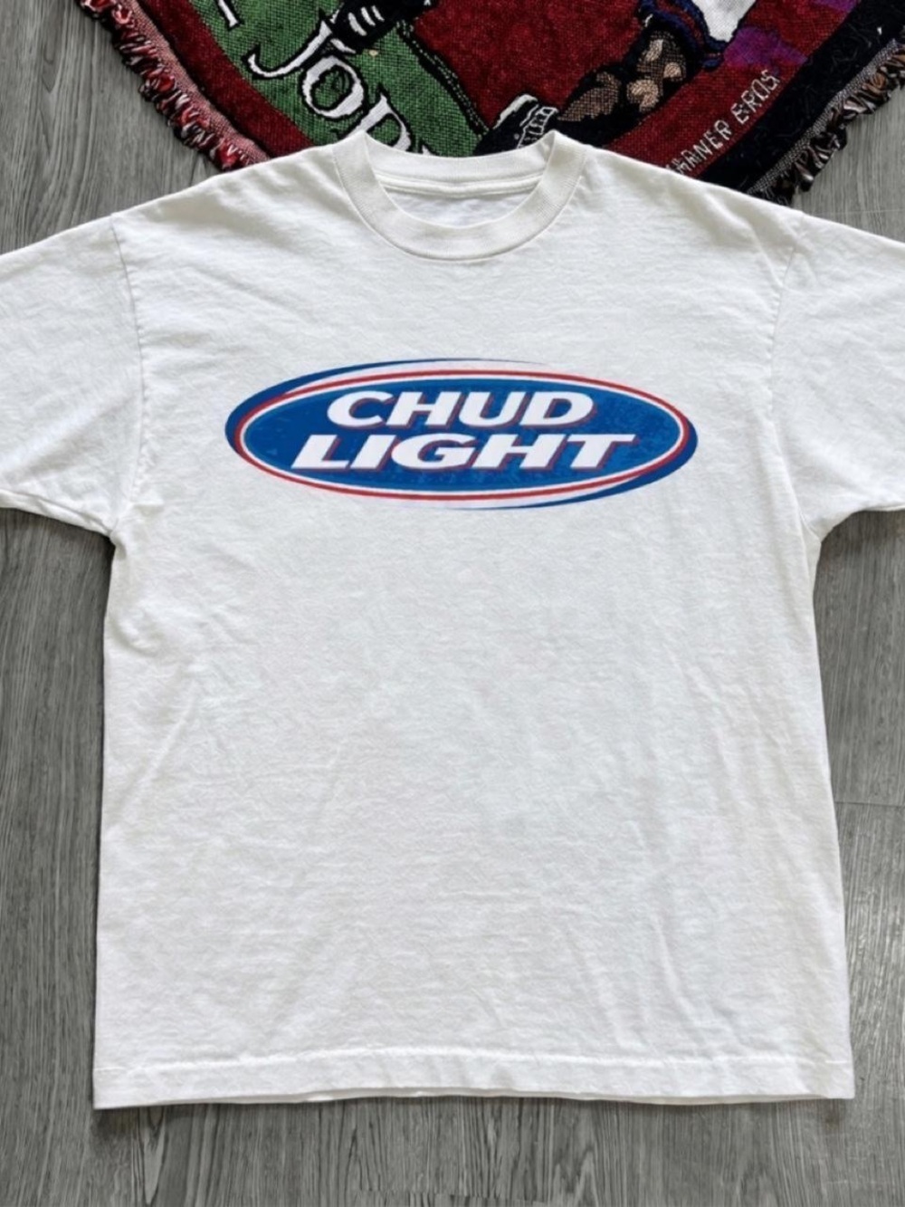 Chud Light Beer Logo Tee – Vintage Bootleg Graphic T-Shirt
